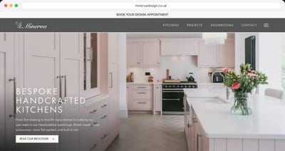 The Minerva Design homepage