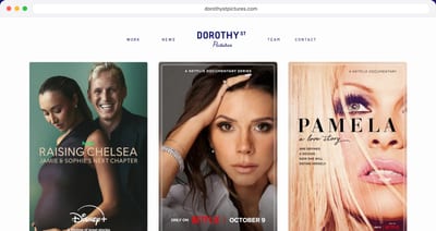 The Dorothy Street homepage