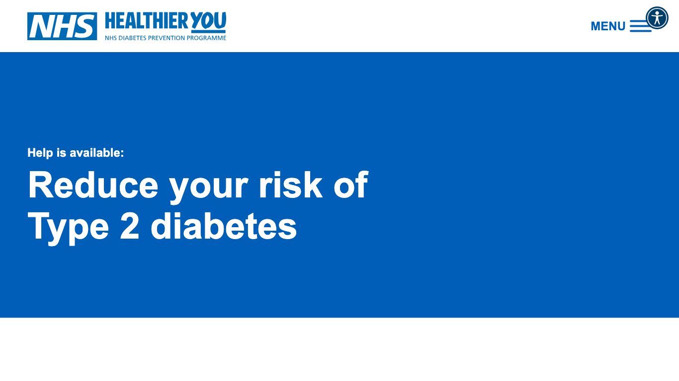 NHS Healthier You